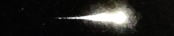 Unprocessed fireball image