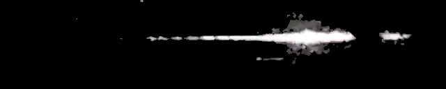 Processed fireball image