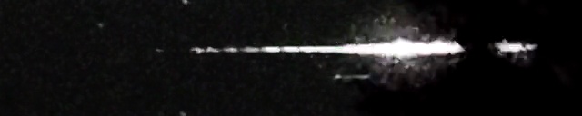 Unprocessed fireball image