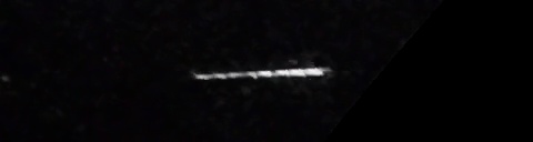 Unprocessed fireball image