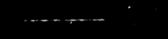 Processed fireball image