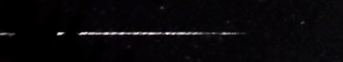 Unprocessed fireball image