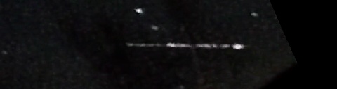 Unprocessed fireball image