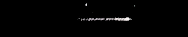 Processed fireball image