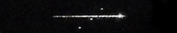 Unprocessed fireball image