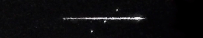 Unprocessed fireball image