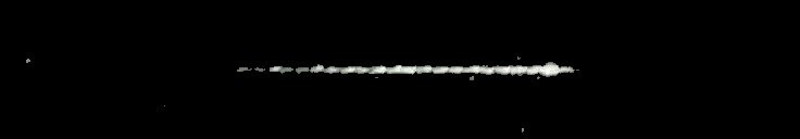 Processed fireball image