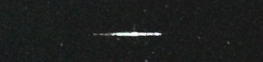 Unprocessed fireball image