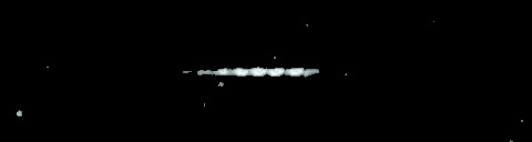 Processed fireball image