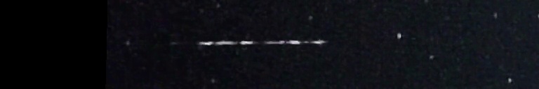 Unprocessed fireball image