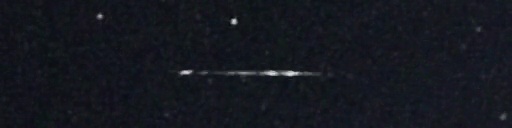 Unprocessed fireball image