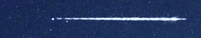 Unprocessed fireball image