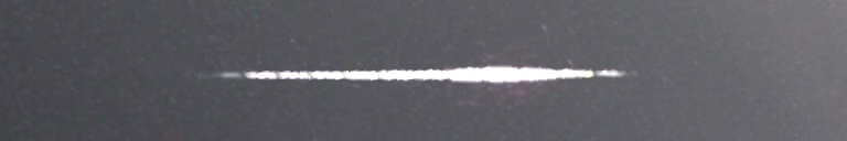 Unprocessed fireball image