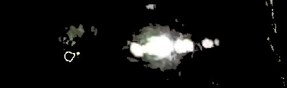 Processed fireball image