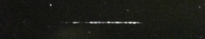 Unprocessed fireball image