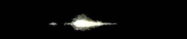 Processed fireball image