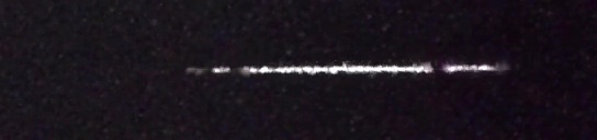 Unprocessed fireball image