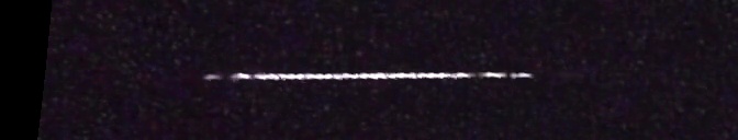 Unprocessed fireball image