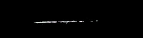 Processed fireball image