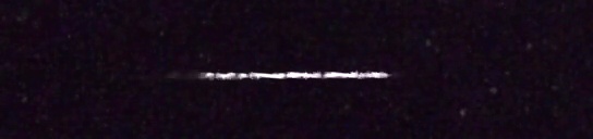 Unprocessed fireball image