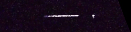 Unprocessed fireball image