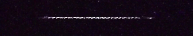 Unprocessed fireball image