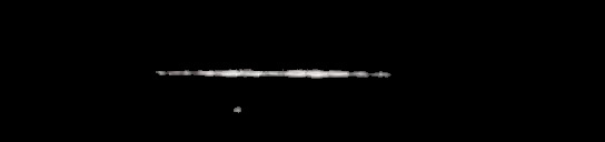 Processed fireball image