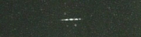 Unprocessed fireball image