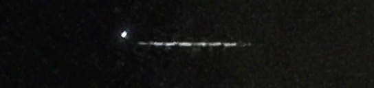 Unprocessed fireball image