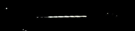 Processed fireball image