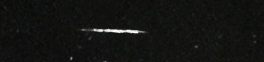 Unprocessed fireball image