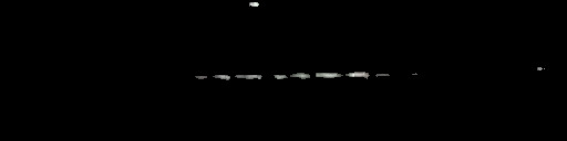 Processed fireball image