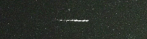 Unprocessed fireball image