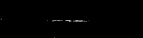 Processed fireball image