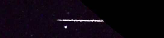 Unprocessed fireball image