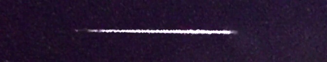 Unprocessed fireball image