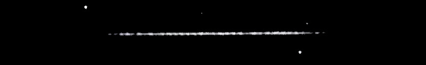 Processed fireball image