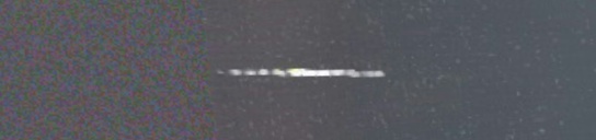 Unprocessed fireball image