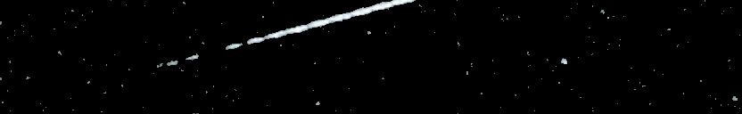 Processed fireball image