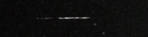 Unprocessed fireball image