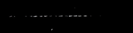 Processed fireball image