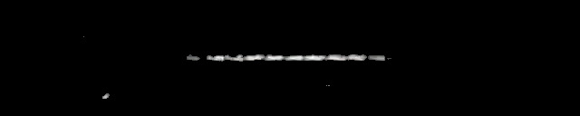 Processed fireball image