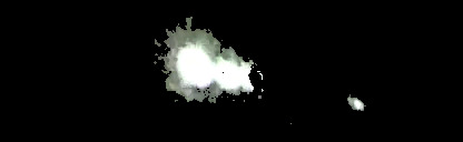 Processed fireball image