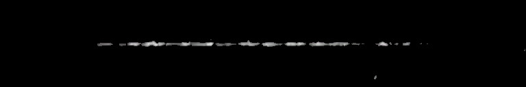 Processed fireball image