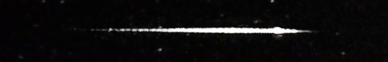 Unprocessed fireball image