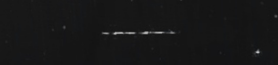 Unprocessed fireball image