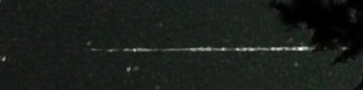 Unprocessed fireball image