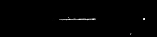 Processed fireball image