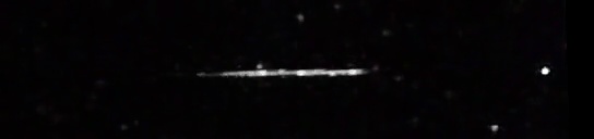 Unprocessed fireball image