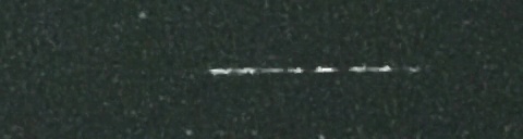 Unprocessed fireball image